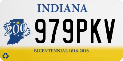 IN license plate 979PKV