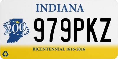 IN license plate 979PKZ