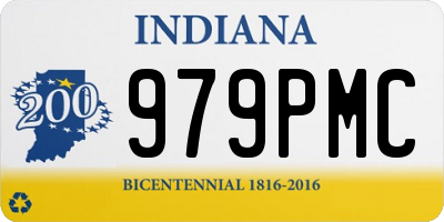 IN license plate 979PMC