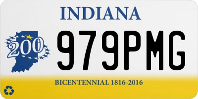 IN license plate 979PMG