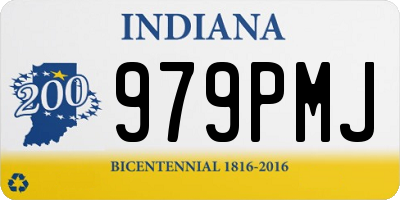 IN license plate 979PMJ