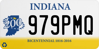 IN license plate 979PMQ