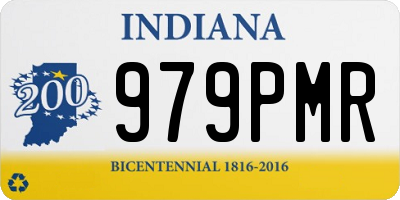 IN license plate 979PMR