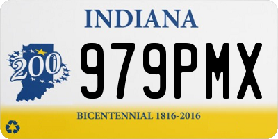 IN license plate 979PMX