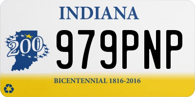 IN license plate 979PNP