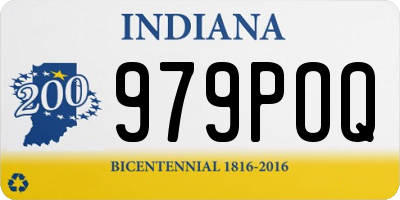 IN license plate 979POQ