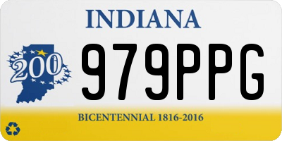 IN license plate 979PPG