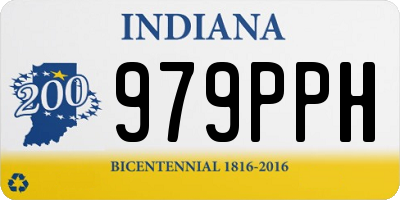 IN license plate 979PPH