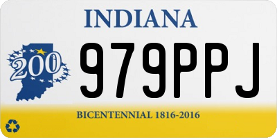 IN license plate 979PPJ