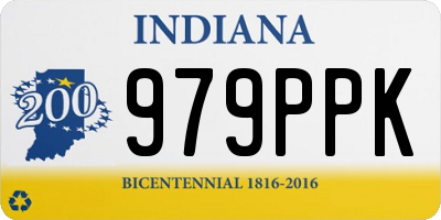 IN license plate 979PPK