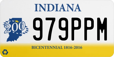 IN license plate 979PPM