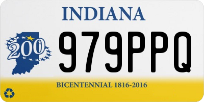 IN license plate 979PPQ