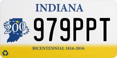 IN license plate 979PPT