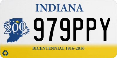 IN license plate 979PPY