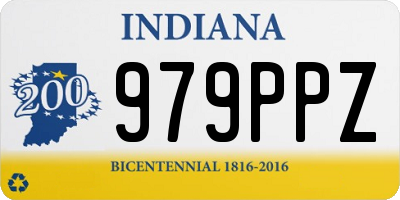 IN license plate 979PPZ