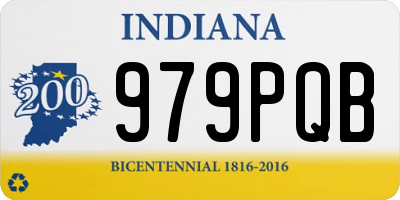 IN license plate 979PQB