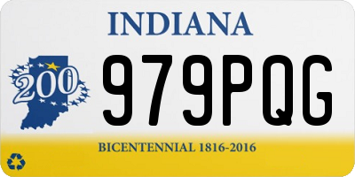 IN license plate 979PQG