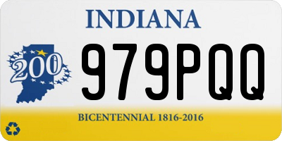 IN license plate 979PQQ