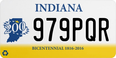 IN license plate 979PQR
