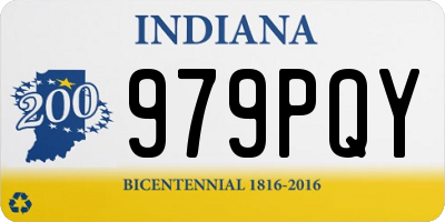 IN license plate 979PQY