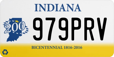 IN license plate 979PRV