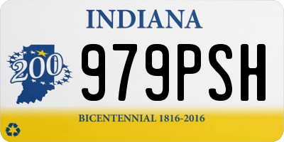 IN license plate 979PSH