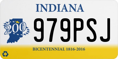 IN license plate 979PSJ