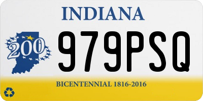 IN license plate 979PSQ
