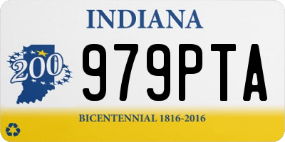 IN license plate 979PTA
