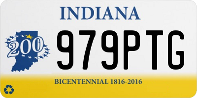 IN license plate 979PTG