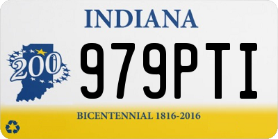 IN license plate 979PTI