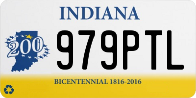 IN license plate 979PTL