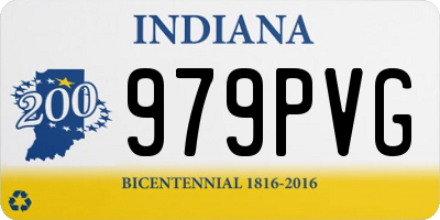IN license plate 979PVG