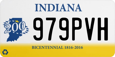 IN license plate 979PVH