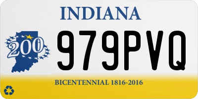 IN license plate 979PVQ