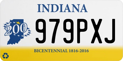 IN license plate 979PXJ