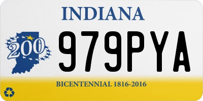IN license plate 979PYA