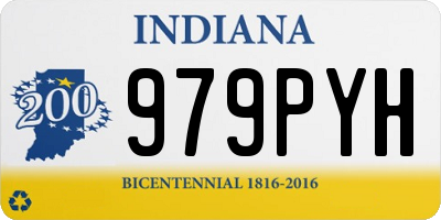 IN license plate 979PYH