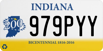 IN license plate 979PYY