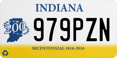 IN license plate 979PZN