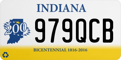 IN license plate 979QCB