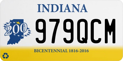 IN license plate 979QCM