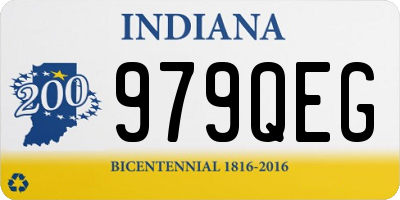 IN license plate 979QEG