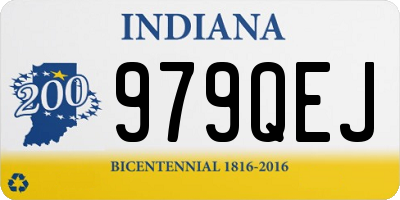 IN license plate 979QEJ