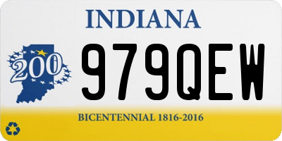 IN license plate 979QEW