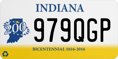 IN license plate 979QGP