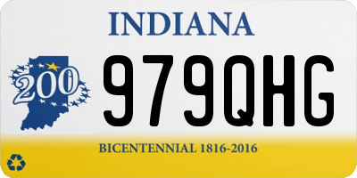IN license plate 979QHG