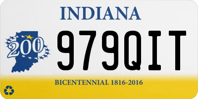 IN license plate 979QIT