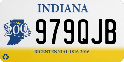 IN license plate 979QJB