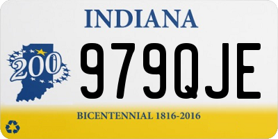 IN license plate 979QJE